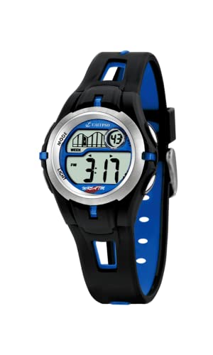 Calypso Jungen Digital Quarz Uhr mit Silikon Armband K5506/3 von Calypso