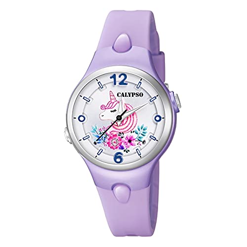 Calypso Mädchen Analog Gesteppte Daunenjacke Uhr mit Kunststoff Armband K5783/C Calypso Mädchen Analog Gesteppte Daunenjacke Uhr mit Kunststoff Armband K5783/C von Calypso