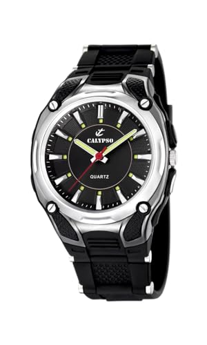Calypso Men's Quartz Watch with Black Dial Analogue Display and Black Plastic Strap K5560/2 Calypso Men's Quartz Watch with Black Dial Analogue Display and Black Plastic Strap K5560/2 von Calypso