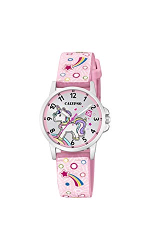 Calypso Watches Unisex Kinder Analog Quarz Uhr mit Plastik Armband K5776/5 von Calypso