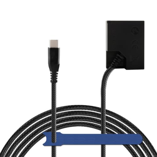 Camaisa PD USB-C Stromkabel zu NP-W126 Dummy-Akku CP-W126 DC-Koppler Für Fujifilm-Kameras X H1 A1 A2 A3 E1 E2 E2S X-T30 II (Braided Cable CP-W126) Camaisa PD USB-C Stromkabel zu NP-W126 Dummy-Akku CP-W126 DC-Koppler Für Fujifilm-Kameras X H1 A1 A2 A3 E1 E2 E2S X-T30 II (Braided Cable CP-W126) von Camaisa