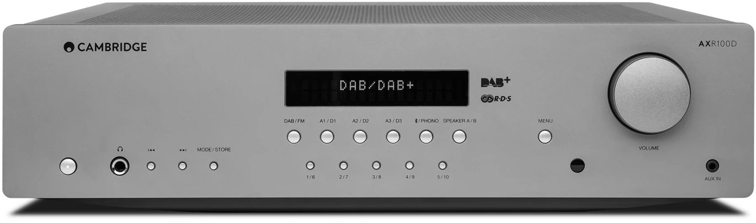 AXR100D Receiver silber von Cambridge Audio