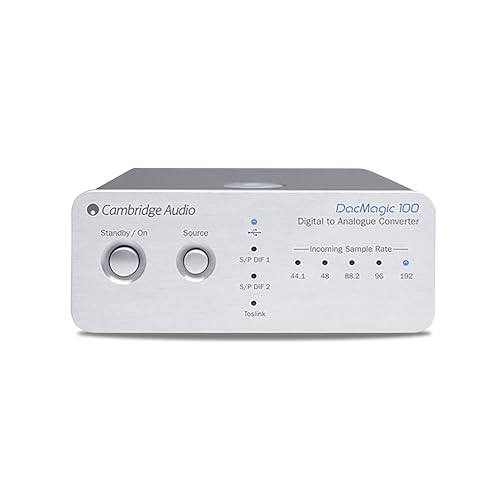 Cambridge Audio DacMagic 100 – Digital-Analog-Wandler mit USB-Audio, unterstützt bis zu 24 bit/192 kHz von Cambridge Audio
