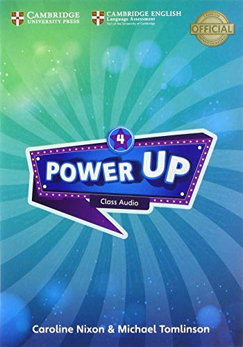 Power Up Level 4 Class Audio CDs (4) (Cambridge Primary Exams) von Cambridge English