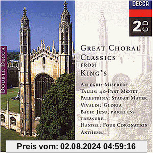 Große Chormusik von Cambridge King'S College Choir