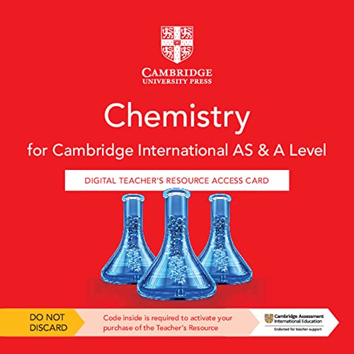 Cambridge International AS & A Level Chemistry Digital Teacher's Resource Access Card [Blu-ray] von Cambridge University Press