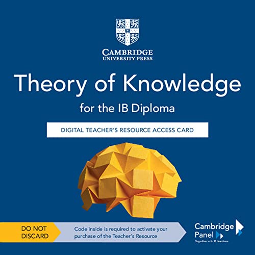Theory of Knowledge for the IB Diploma Digital Teacher's Resource Access Card [Blu-ray] von Cambridge University Press