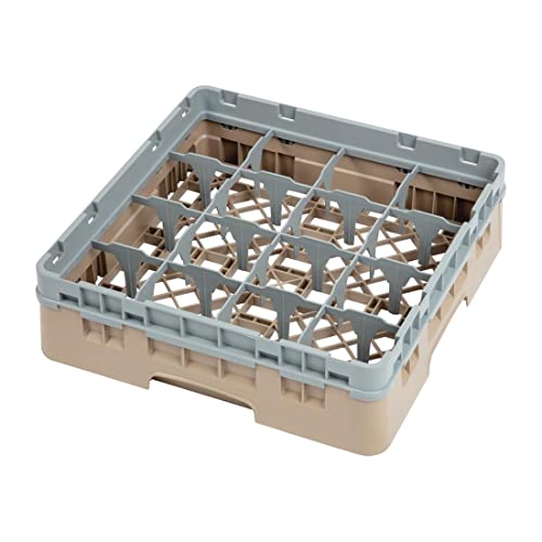 Voetglazenkorf m/1 opzetstuk 500x500 H 143mm max 92mm 16 comp. Cambro 16S318-184 Beige Voetglazenkorf m/1 opzetstuk 500x500 H 143mm max 92mm 16 comp. Cambro 16S318-184 Beige von Cambro