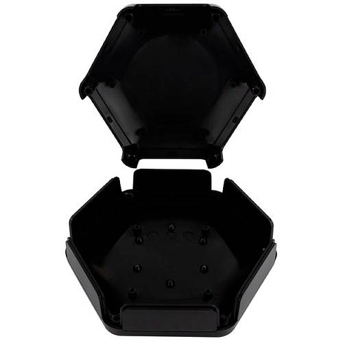 Camdenboss CBHEX1-60-BK Universal-Gehäuse ABS Kunststoff Schwarz 25St. von Camdenboss
