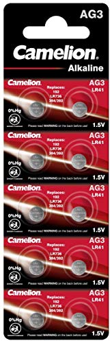 Alkaline Knopfzelle CAMELION AG3/LR41/LR736/392 von Camelion