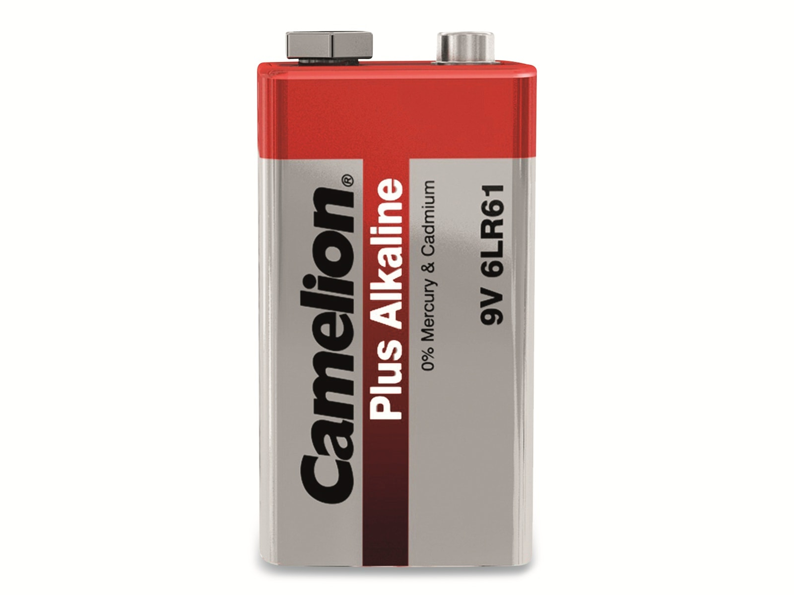 CAMELION 9V-Blockbatterie, Plus Alkaline, 1 Stück von Camelion