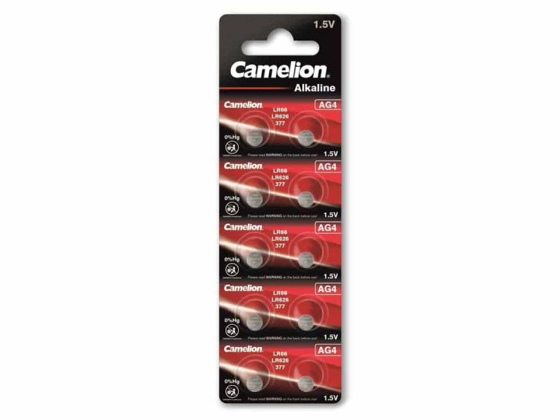 CAMELION Knopfzelle AG4, 10 St. von Camelion