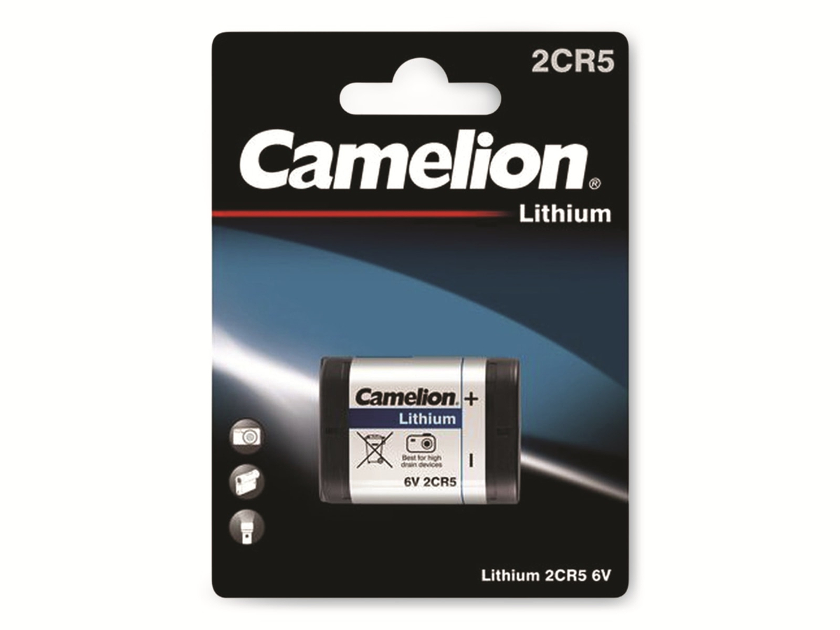 CAMELION Lithium-Batterie CR 2CR5 1 Stück von Camelion