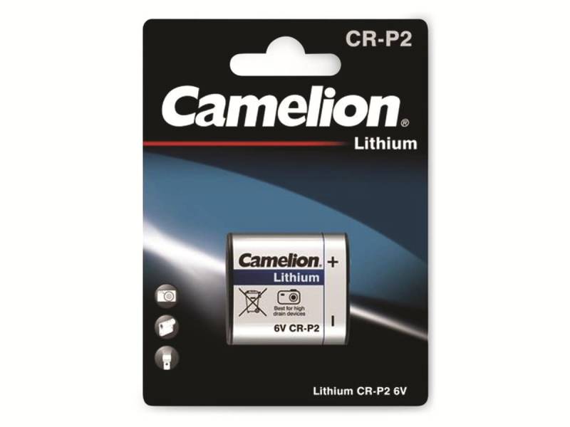CAMELION Lithium-Batterie CR -P2 1 Stück von Camelion
