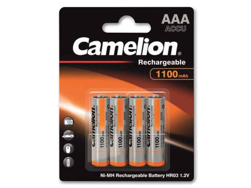 CAMELION NiMH-Micro-Akku 1100 mAh, 4 Stück von Camelion