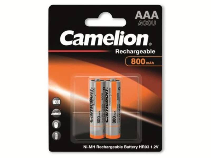 CAMELION NiMH-Micro-Akku 800 mAh, 2 Stück von Camelion