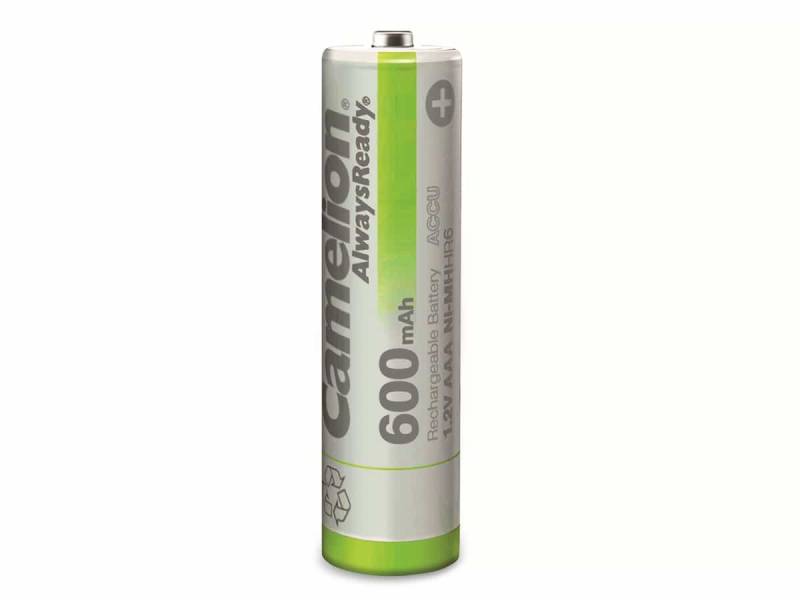 CAMELION NiMH-Micro-Akku AlwaysReady, 600 mAh, 4 Stück von Camelion