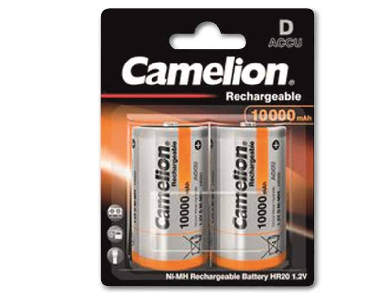 CAMELION NiMH-Mono-Akku 10.000 mAh, 2 Stück von Camelion