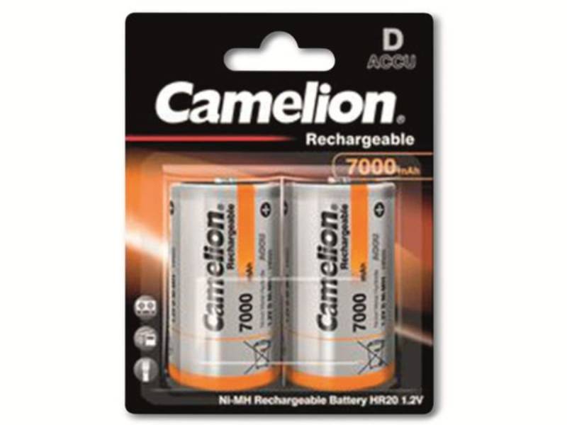 CAMELION NiMH-Mono-Akku 7000 mAh, 2 Stück von Camelion