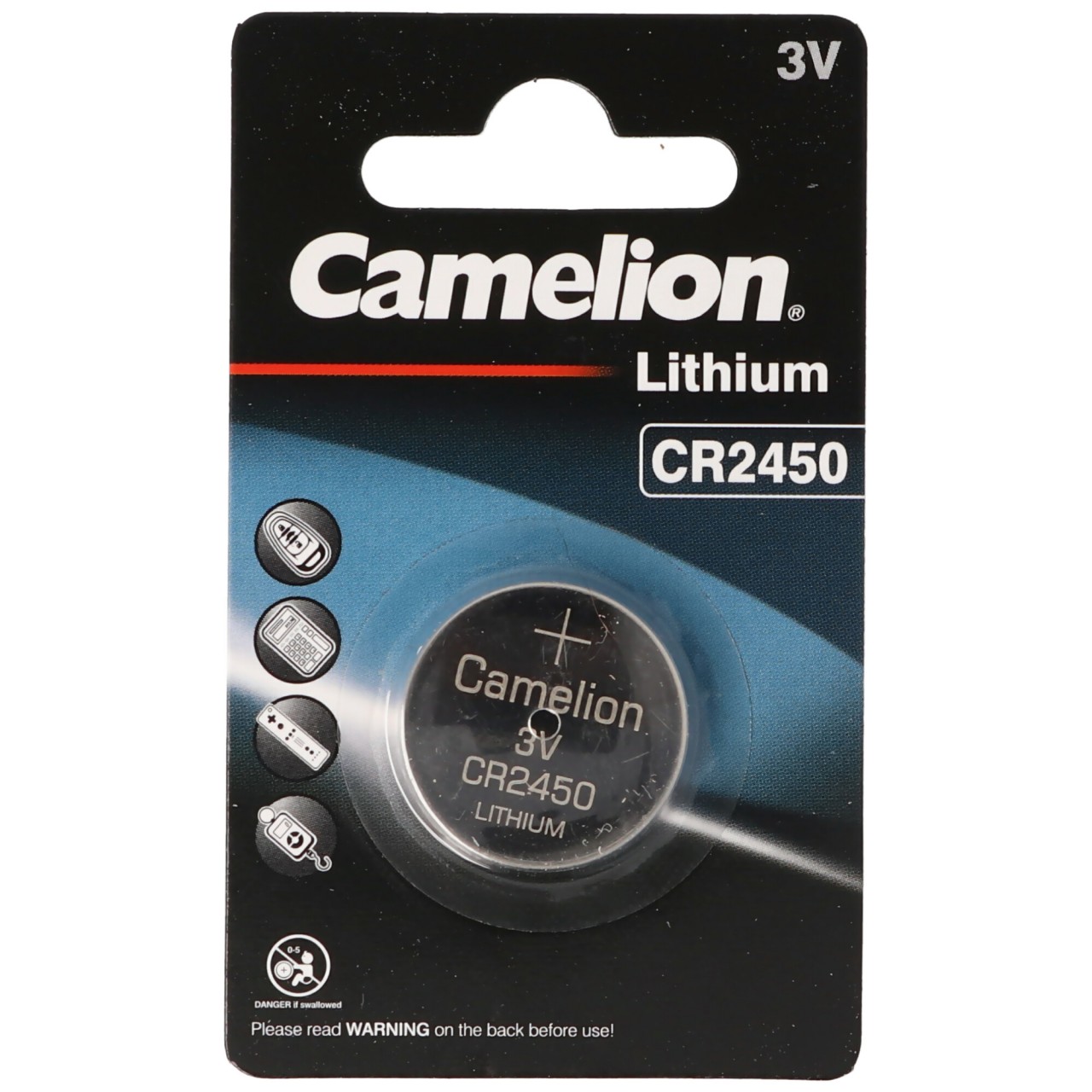 CR2450 Lithium Batterie IEC CR2450 Knopfzelle Lithium Batterie CR2450 Lithium Batterie IEC CR2450 Knopfzelle Lithium Batterie von Camelion