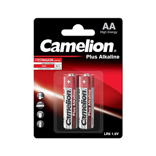 Camelion 11000206 Plus Alkaline Batterien LR6/ Mignon/ 2er Pack von Camelion