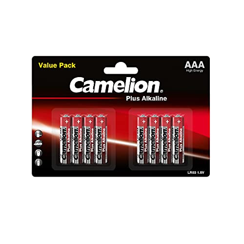 Camelion 11044803 Plus Alkaline Batterien LR03/AAA/Micro, 8er-Pack von Camelion