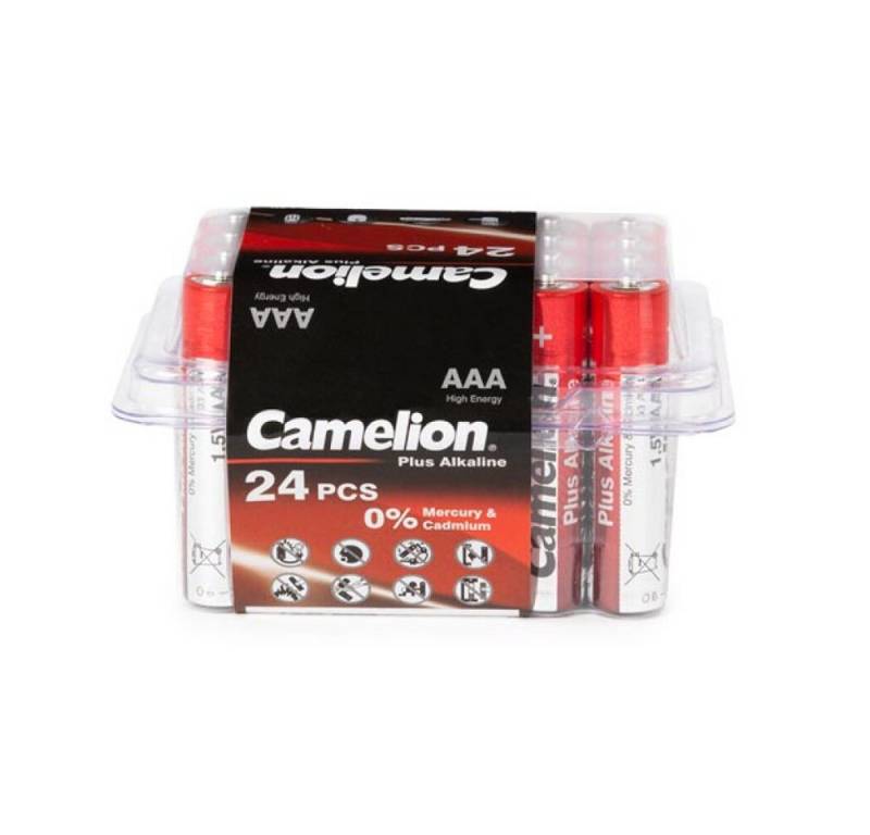 Camelion ALKALI-MANGAN AAA / LR3 1.5 V - 1200 mAh (24 St) Batterie, (1 St) von Camelion