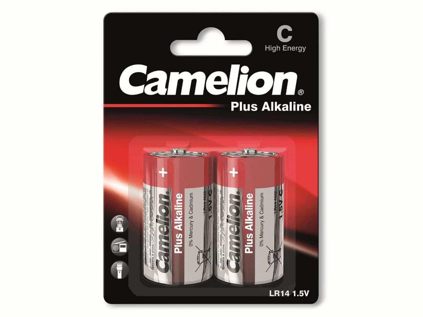 Camelion CAMELION Baby-Batterie, Plus-Alkaline, LR14, 2 Batterie von Camelion