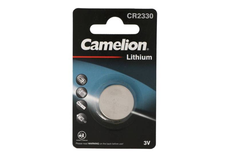 Camelion Camelion CR2330 Lithium Batterie 625mAh, Abmessungen 23x3mm Batterie, (3,0 V) von Camelion