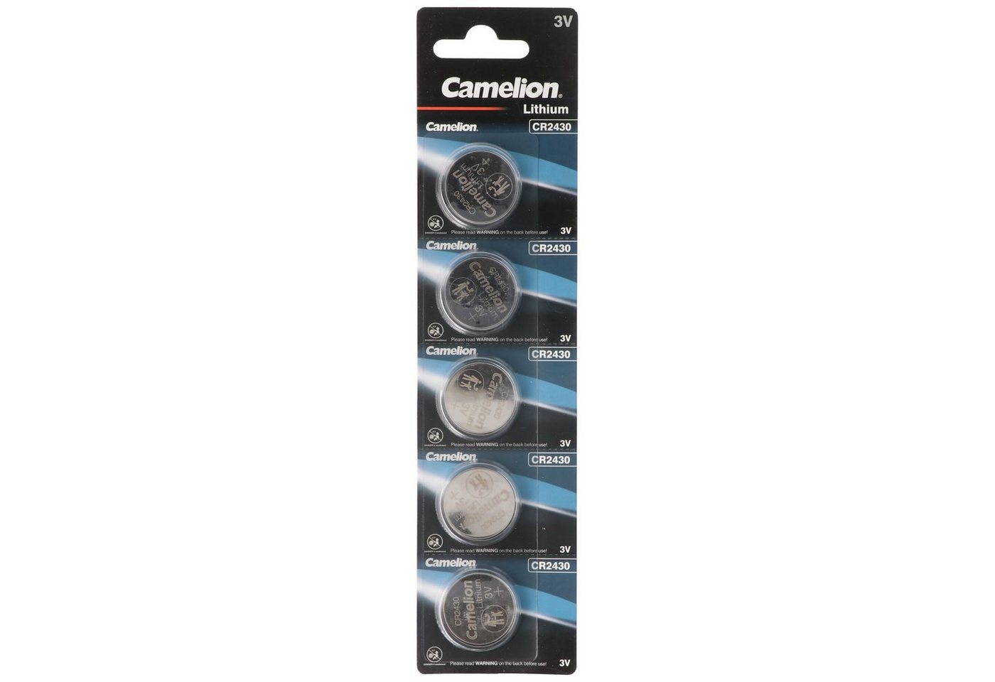 Camelion Camelion CR2430 Lithium Batterie im praktischen 5er Set Batterie Camelion Camelion CR2430 Lithium Batterie im praktischen 5er Set Batterie von Camelion