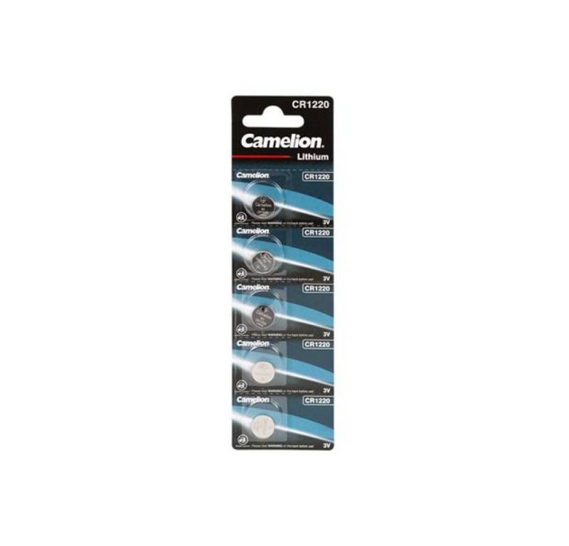 Camelion LITHIUM 1220 3.0 V - 35 mAh (5 St. / Blisterverpackung) Batterie, (1 St) von Camelion