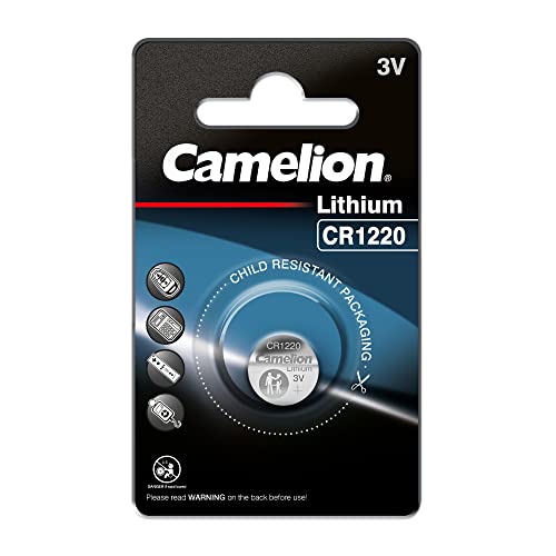 Camelion Lithium-Knopfzelle CR1220 Lithium 3V / 38mAh von Camelion