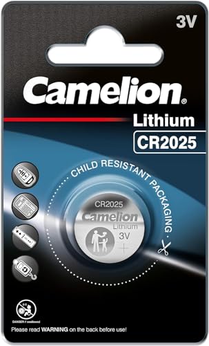 Camelion Lithium-Knopfzelle CR2025 Lithium 3V / 150mAh von Camelion