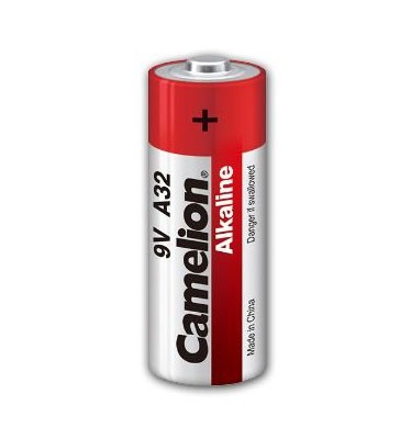 LR32A Alkaline Batterie A32 LR 32 A für Fernbedienungen 9 Volt, Abmessungen 7,7 x 21,8mm LR32A Alkaline Batterie A32 LR 32 A für Fernbedienungen 9 Volt, Abmessungen 7,7 x 21,8mm von Camelion