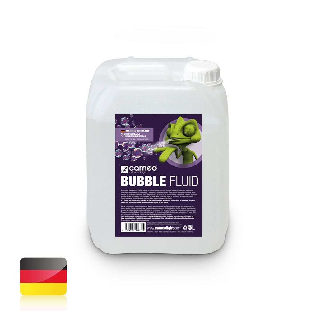 Cameo Bubble Fluid 5L von Cameo