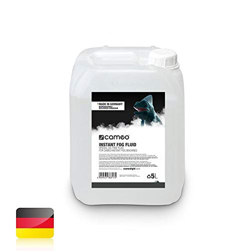 Cameo INSTANT FOG FLUID 5 L Spezielles ölfreies Nebelfluid für Cameo INSTANT Nebelmaschinen 5 L von Cameo