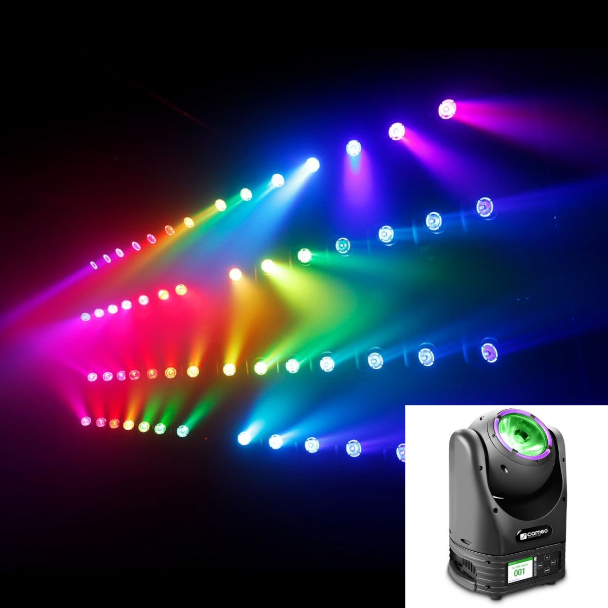 Cameo MOVO BEAM 100 LED Moving Head Cameo MOVO BEAM 100 LED Moving Head von Cameo