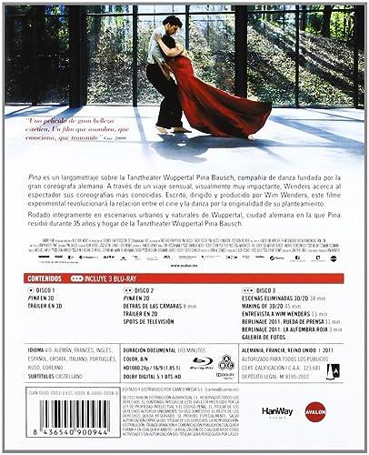 Pina (Blu-Ray 3d + 2d) von Cameo