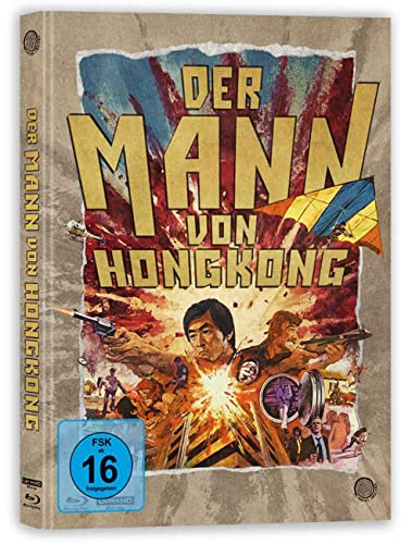 Der Mann von Hongkong 4K UHD (The Dragon Flies) - Mediabook - Limitiert auf 1250 Stück - Cover A [Blu-ray] von Camera Obscura Filmdistribution