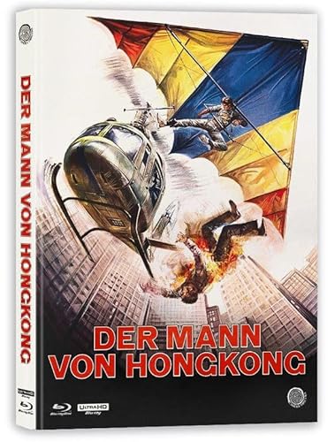 Der Mann von Hongkong - Mediabook - Cover D - Limited Edition auf 222 Stück (4K Ultra HD+Blu-ray) von Camera Obscura Filmdistribution