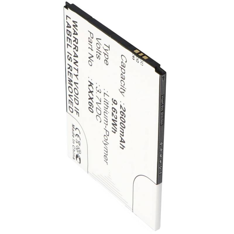 Akku passend für Kazam Trooper 2 6.0, Trooper 2 X6.0 3,7 Volt 2600mAh von Cameron Sino