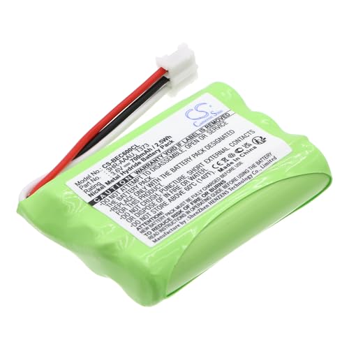 CS-BEC600CL Akkus 700mAh Kompatibel mit [Bang & Olufsen] BeoCom 1, BeoCom 6000, M6000, M6000 MKII Ersetzt 3HR-AAAU, 70AAAH3BMXZ, T373 von Cameron Sino