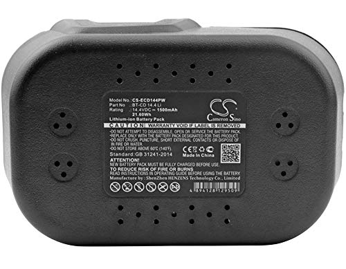CS Cameron sino Neue Ersatzakku für BT-CD 14.4 Li (1500mAh) BT-CD 14.4 Li, BT-CD 14.4/2B von Cameron Sino