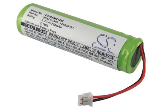 CS-DAM213BL Akkus 750mAh Kompatibel mit [Datalogic] für BT-7 QuickScan Mobile Datalogic, für M2130, für Metrologic SP5500 PDE, für QM2130, für QuickScan Mobile 2130, für Datalogic, für QM2100 von Cameron Sino