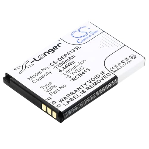 CS-DEP413SL Akkus 1200mAh Kompatibel mit [Doro] Primo 406, Primo 413, 414 Ersetzt RCB01P01, RCB413, RCBNTC01 von Cameron Sino