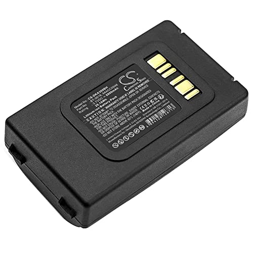 CS-DKA300BH Akkus 6800mAh Kompatibel mit [Datalogic] Skorpio X3, Skorpio X4 Ersetzt 94ACC0046, für 94ACC0048, für BT-0015, für BT-0016 von Cameron Sino