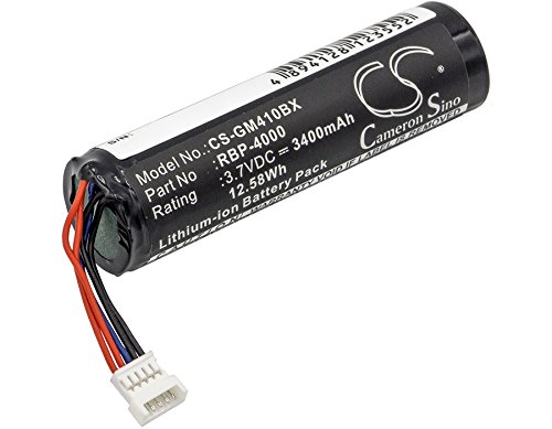 CS-GM410BX Akku 3400mAh Kompatibel mit [DATALOGIC] GBT4400, GBT4430, GM4100, GM4100-BK-433Mhz, GM4130, GM4400, GM4430, RBP-GM40, [Gryphon] GM4100, RBP-GM40 Ersetzt 128000894, BT-8, RBP-4000 von Cameron Sino