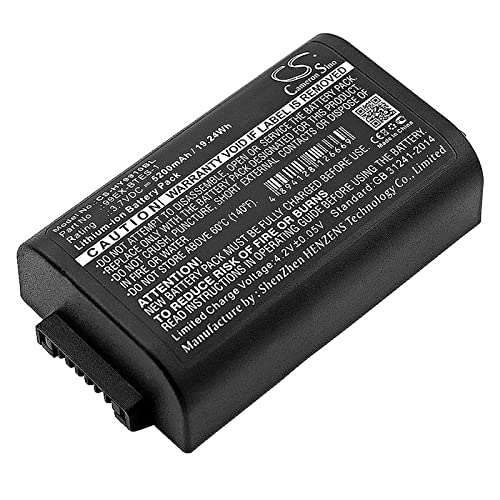 CS-HY9910BL Akkus 5200mAh Kompatibel mit [Dolphin] 99EX, 99EX-BTEC, 99EXhc, 99GX, für [Honeywell] 99EXhc, 99GX, Dolphin 99EX, Dolphin 99EX-BTEC Ersetzt 99EX-BTEC-1, für 99EX-BTES-1 von Cameron Sino