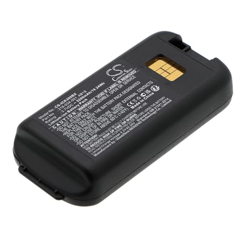 CS-ICK300BX Akkus 5200mAh Kompatibel mit [Intermec] CK3, CK3A, CK3B, CK3C, CK3C1, CK3N, CK3N1, CK3R, CK3X, EDA61K Ersetzt 318-033-001, für 318-033-021, für 318-034-001, für AB17, für AB18 von Cameron Sino