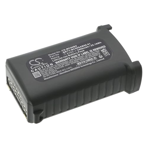 CS-MC90BX Akkus 3400mAh Kompatibel mit [Symbol] MC9000, MC9000-G, MC9000-K, MC9000-S, MC9010, MC9050, MC9060, MC9060-G, MC9060-K, MC9060-S, MC9062, MC909, MC9090, MC9090-G, MC9090-K, MC9090-S, MC9097 von Cameron Sino